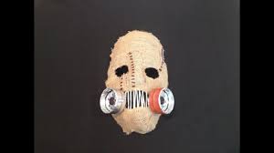 Here's a quick diy for scarecrow masks as i couldn't find anything out there! Scarecrow Mask Tutorial Batman Arkham Asylum Youtube