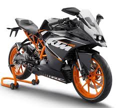 The ktm rc 200 is equipped with a powerful engine of 199.5cc, four strokes, liquid cooled, a single cylinder that churns out maximum power of 25 hp at 10,000 rpm and a peak torque of 19.2 nm at 8. Ktm Rc200