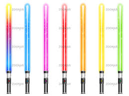 photo lightsaber in seven different colors image 2720820