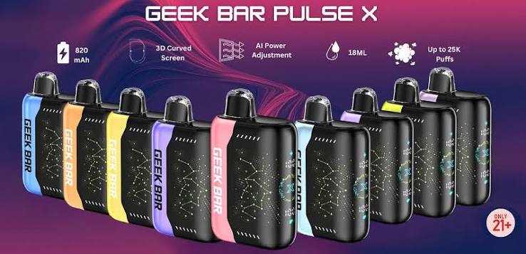 Geek Bar Pulse X – 25,000 Puff Smart Disposable - Vape Depot USA