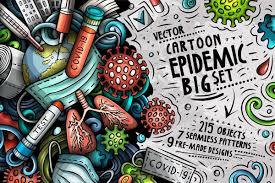 Epidemic Cartoon Doodle Big Pack Doodle Art Designs Doddle Art Doodle Art
