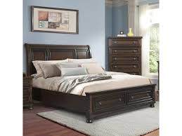 See more ideas about bed, king beds, furniture. Elements Kingston Sleigh King Bed With Footboard Drawers Royal Furniture Panel Beds