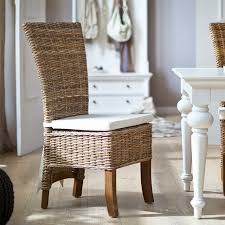 Free shipping on qualified orders. Shore Coastal Wicker Dining Chair With Cushion Zin Home