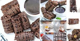 Video diatas menjelaskan bagaimana cara membuat fla coklat dengan bahan dasar chocolatos (produk minuman coklat dari. Roti Jala Pisang Saus Coklat Ide Cemilan Paling Simple Resep Spesial