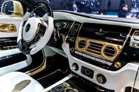 White And Gold Custom Rolls Royce Wraith Interior Rolls Royce Wraith Interior Rolls Royce Interior Rolls Royce Wraith