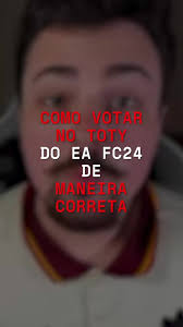 Como votar no TOTY do EA FC 24 de maneira correta! #eafc #fifa #fc24  #ultimateteam #futchampions #weekendleague #toty #fyp #fypシ