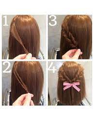 スタイリングが簡単でおしゃれなボブヘアですが その一方で印象を変えるのが難しく ついついマンネリになりがち この春は素敵なアレンジを加えてボブの可愛さを引き立ててみませんか 髪 アレンジ 子供 髪型 女の子 ヘアアレンジ