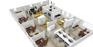 Office Space Planning Service 2d And 3d Visualisuation In London Office Design Design Refurbishing