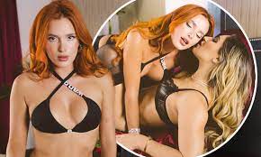 Bella Thorne puts on a steamy display with porn star Abella Danger as they  cuddle up in lingerie | Daily Mail Online