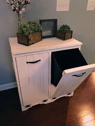 Pin By Emma Cole On Poubelle Trash Can Cabinet Kitchen Trash Cans Diy Bathroom Design