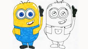 Op de foto ziet u disney figuurtjes van pocahontas. Hoe Teken Ik Een Minion Nederlands Ik Leer Je Een Minion Tekenen Youtube