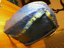 Ikea Hack Blue Bag To Backpack Taschen Idee