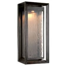 Urbandale Led Outdoor Wall Light By Feiss Ol13703anbz L1 Led Outdoor Wall Lights Outdoor Wall Lantern Led Wall Sconce