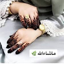 Image May Contain One Or More People Finger Henna Designs Henna Designs Hand Mehndi Designs