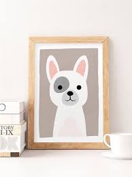 Baby Animal Art Animal Nursery Prints Zoo Animals Dog Nursery Decor Cute Nursery Art Baby Animal Prints Cute Dog Print Kids Decor Kinderzimmer Kunst Kinder Zimmer Deko Hundekindergarten