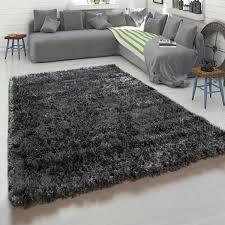 Hochflor teppiche gibt es in vielen farben, formen und designs. Hochflor Teppich Kuschelig Weicher Flokati Teppich Einfarbig In Grau Anthrazit Ebay