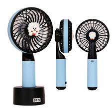 Official Bt21 Handy Fan Linefriends Handheld Bt21 Mini Fan Ups Expedited Ship