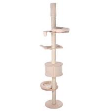 Proviene de explotación forestal respetuosa con el medio ambiente grandes plataformas. Natural Paradise Ceiling Cat Tree Xl 248 270cm Bitiba Co Uk