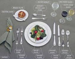 How To Arrange The Cutlery On A Dining Table Table Etiquette Dining Etiquette Formal Table Setting