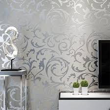 Find over 100+ of the best free flower pattern images. Blooming Wall Textured Vintage Damasks Floral Pattern Wallpaper Wallcoverings For Walls 57 Square Ft Roll Differme Company Limited Flower Blue Wallpaper Tools Home Improvement