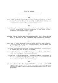 Le cours de l'action societe generale gle en temps réel sur boursorama : A Crits Sur Bergson Puf