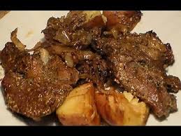 Marinated Oven Baked Steak Potatoes Recipe How To Make Steak In The Oven 99k Views Oven Baked Steak Baked Steak Chuck Steak Recipes