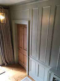 Farrow Ball French Gray No 18 Panelled Hallway Victorian Hallway House Interior Georgian Interiors