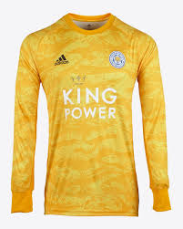 Here is the new 2019/20 leicester city away/third shirt which will be pink: Leicester City Goalie Kit
