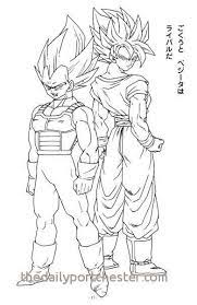 Dragon ball coloring pages are surely loved by kids of all ages, since the character has accompanied us for decades now.you can introduce these dragon ball pictures to your kids and see how excited the kids are to see the character. Goku And Vegeta Coloring Pages Coloring And Drawing
