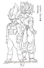 Dragon ball coloring pages goku vs vegeta. Download Dragon Ball Z Color Pages Dragon Ball Artwork Dragon Ball Art Dragon Ball