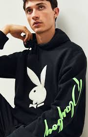 Do you like this video? Playboy X Playboy Bunny Pullover Hoodie Pacsun