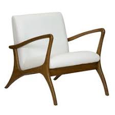 While bigger pieces like sofas require a bit of commitment, it's easy to add a lounge chair to. Bella Mid Century Modern White Upholstered Teak Wood Outdoor Lounge Chair Kathy Kuo Home