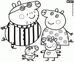 Peppa Pig Para Colorear Grande