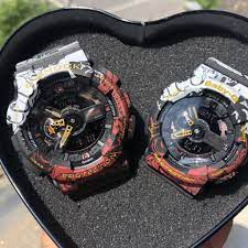 Comes with 1 year warranty. Ga G Shock X One Piece Luffy Co Branded Watch Couple Set V1 Shopee Malaysia