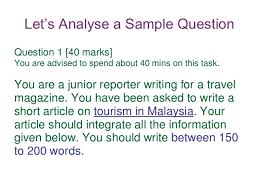 A you feel that you should prepare yourself to be physically fit. Muet Past Year Questions Writing Answers To Essay