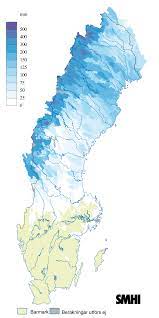 1:1.2 million) is sufficient if you stick to the main roads. April 2011 Snosmaltning I Svealand Och Norrland Smhi