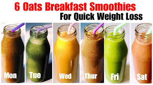 6 healthy oats smoothie recipe how to