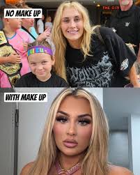 Tiffany Stratton proves she's gorgeous with or without makeup 😍