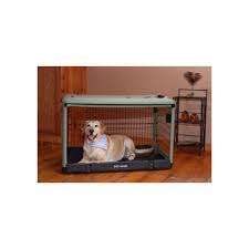 Before using a metal or wire dog crate as a pet container during travel, ensure that your pet is comfortable with the environment. Pet Gear The Other Door Sage Steel Dog Crate 42 L X 28 W X 28 H Petco