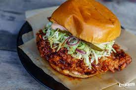 Ingredients · ¼ cup butter · ¼ cup lard · 2 tablespoons cayenne pepper · 1 tablespoon packed light brown sugar · 1 teaspoon paprika · ½ teaspoon garlic powder · ½ . Nashville Hot Chicken Sandwich The Kitchenista Diaries