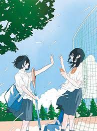 ピースはここにある calpis peaceful days ピースはここにある カルピス 水彩画 女の子 アニメーションアート イラスト