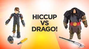 Hiccup dad is dead toothless got a blue light he found he's mother. How To Train Your Dragon 2 Toys Hiccup Vs Drago Action Figurines With Toothless Night Fury Youtube
