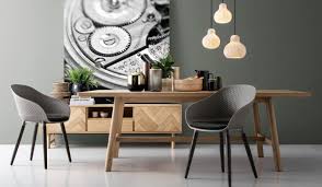 This brightens up the white circular table and its matching white modern chairs. Gianna Tv Console 1 8m Gianna By Hipvan Hipvan Furniture Scandinavian Furniture Design Dream Dining Room