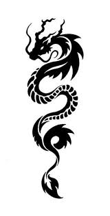 Brilliant chinese dragon tribal tattoo design. Dragon Tattoo Tribal Dragon Tattoo Small Dragon Tattoos Tribal Dragon Tattoos Chinese Dragon Tattoos