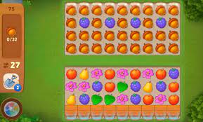 Clear The Acorn In Gardenscapes Level 75