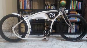 Christos White Board Track Basman Beauty From Greece Beachcruiser Fahrrad Fahrzeuge