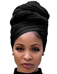 Stretch Head Wraps African Head Wraps For Black Women Pretied Turban Stretch