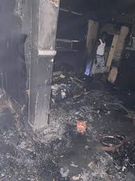 The invasion of sunday igboho's house & odua lagos rally, a crackdown on agitator or an abuse of. Pictures Sunday Igboho House Burnt Down Helen Events Blog