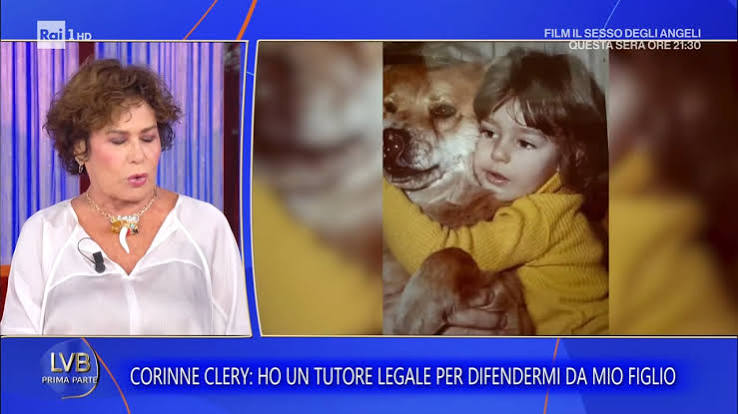 Corinne Clery e il figlio - 09/09/2026