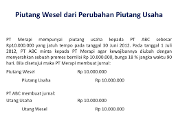 Berikut contoh soal perhitungan tentang piutang wesel untuk menambah pemahaman anda mengenai piutang wesel. Piutang Dagang Dan Piutang Wesel Ppt Download